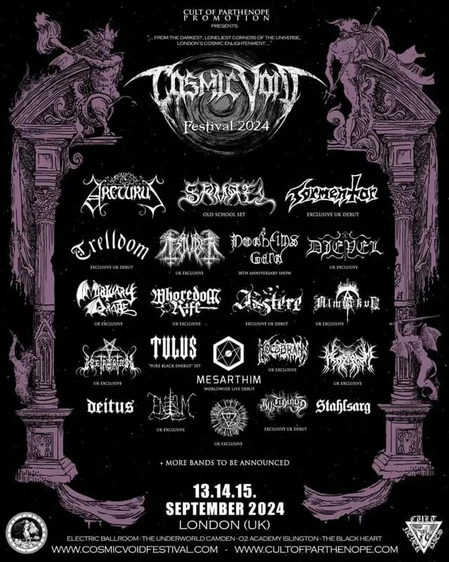 Cosmic Void Festival 2024: una experiencia inmersiva en el abismo cósmico del metal extremo