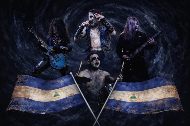 Nihilismo lleva su black metal hondureño a Nicaragua: ritual en vivo sin concesiones