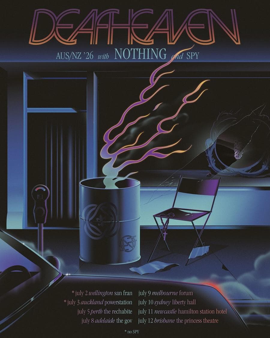 Deafheaven + Nothing + Spy