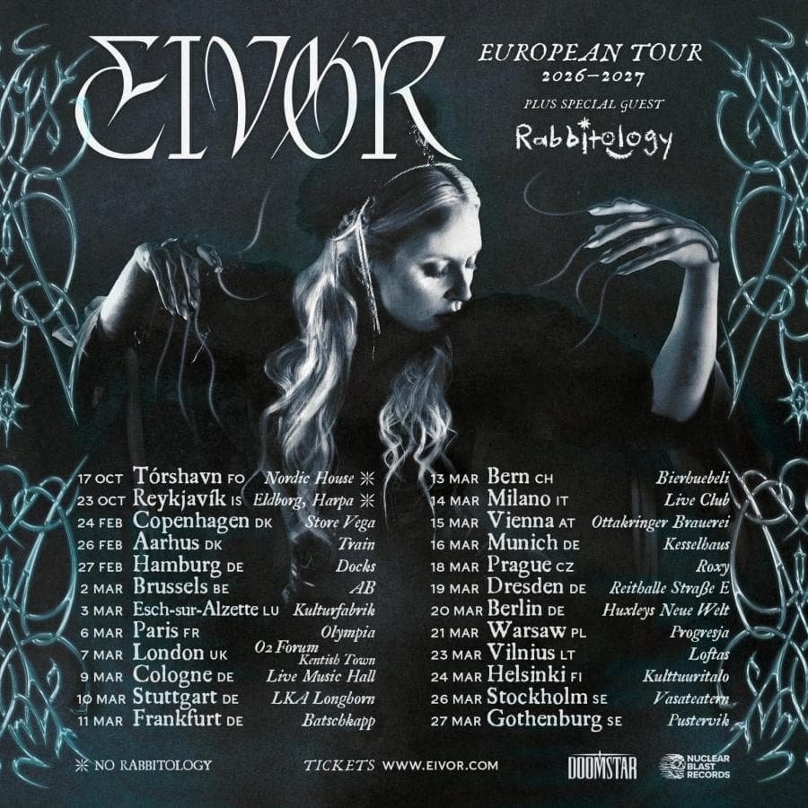 Eivør - European Tour 2026/2027