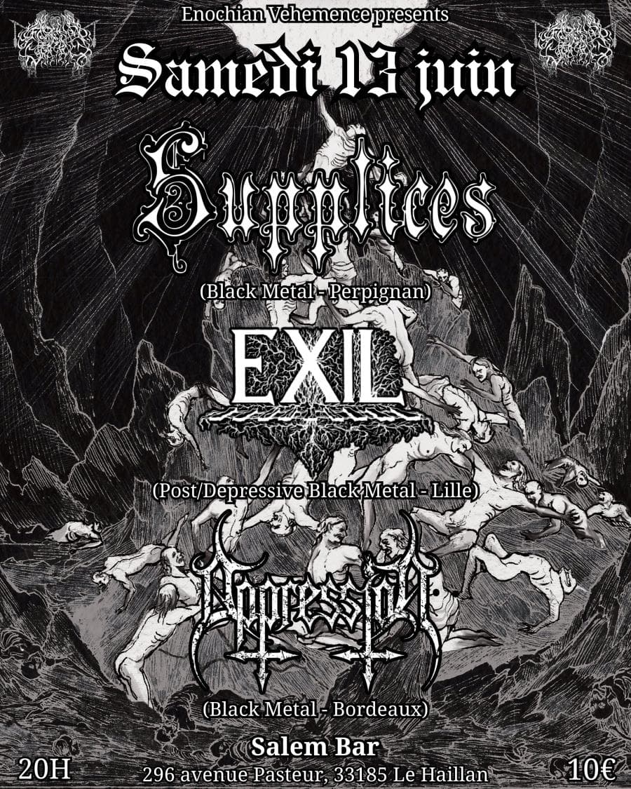 Supplices + Exil + Oppression