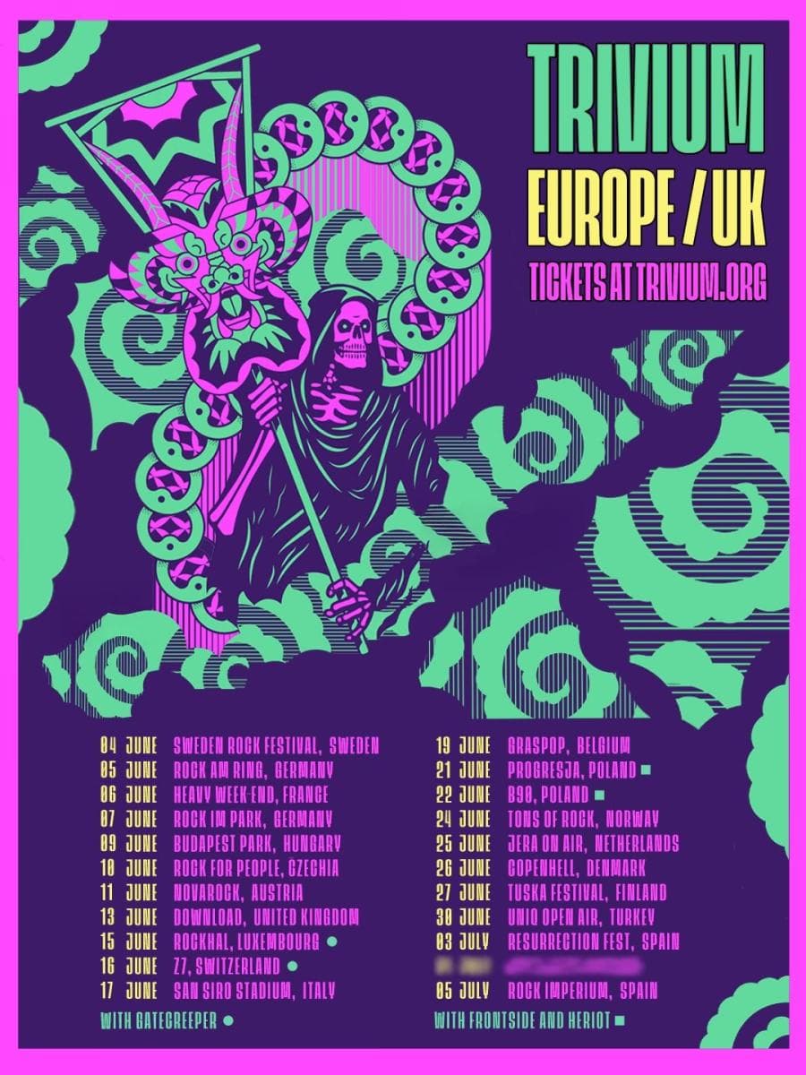 Trivium + Frontside + Heriot