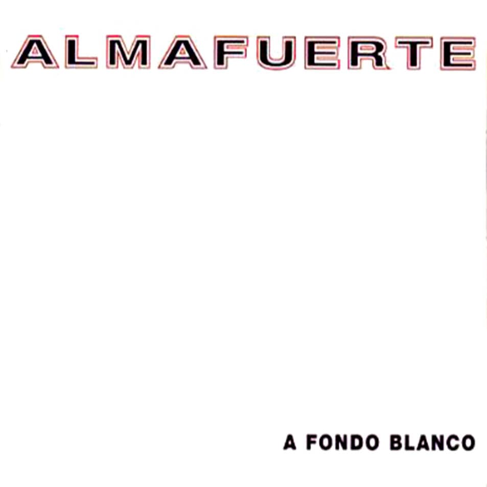 A fondo blanco