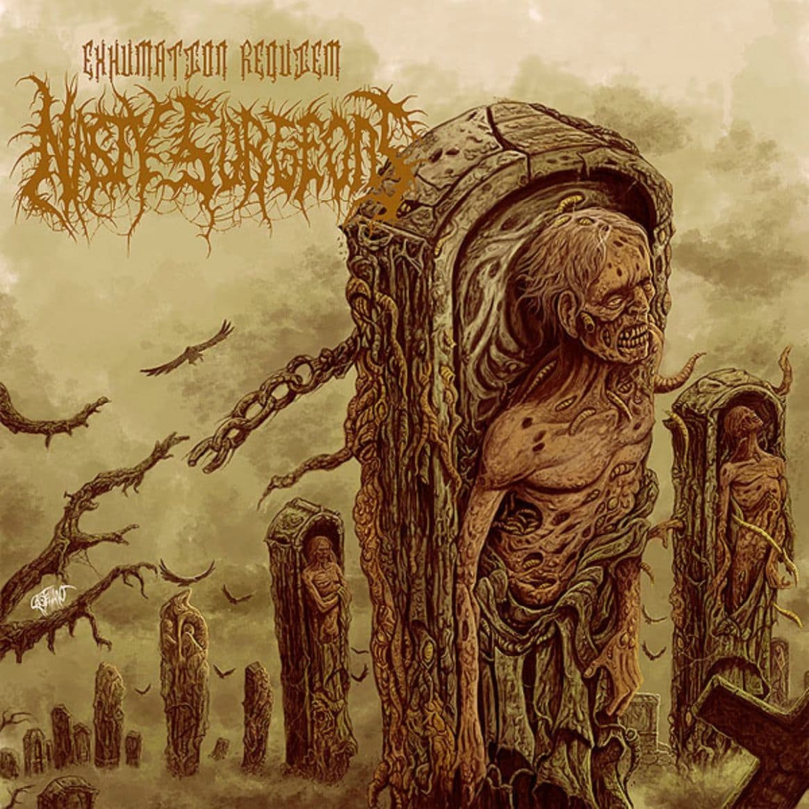 Exhumation Requiem cover