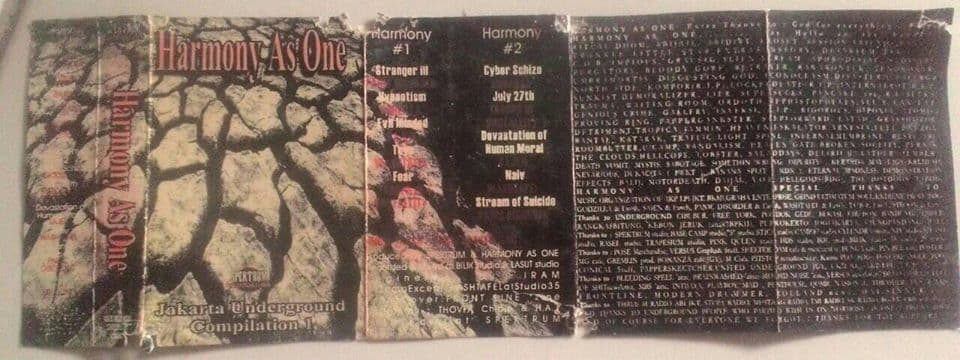 Harmony as One - Jakarta Underground Compilation 1 cover