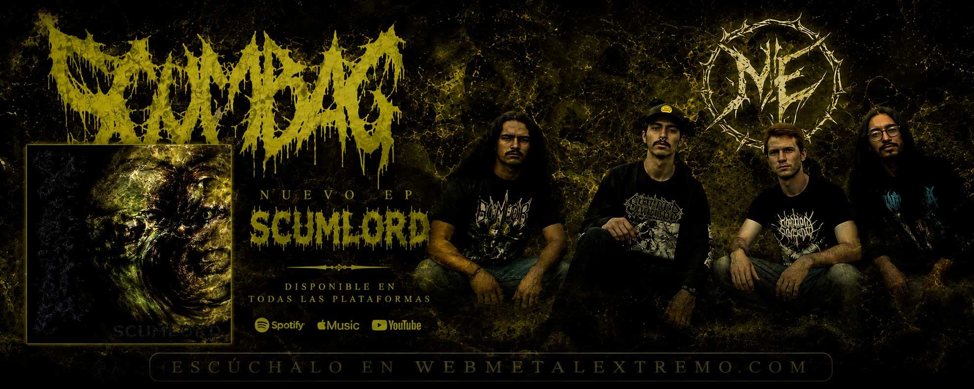 Scumbag publican “Scumlord”, nuevo EP de brutal technical death metal crudo y sin concesiones