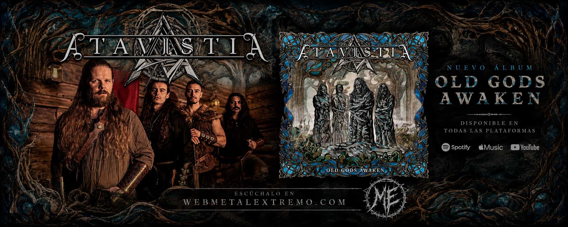 Atavistia desafía a los dioses con su nuevo álbum 'Old Gods Awaken'