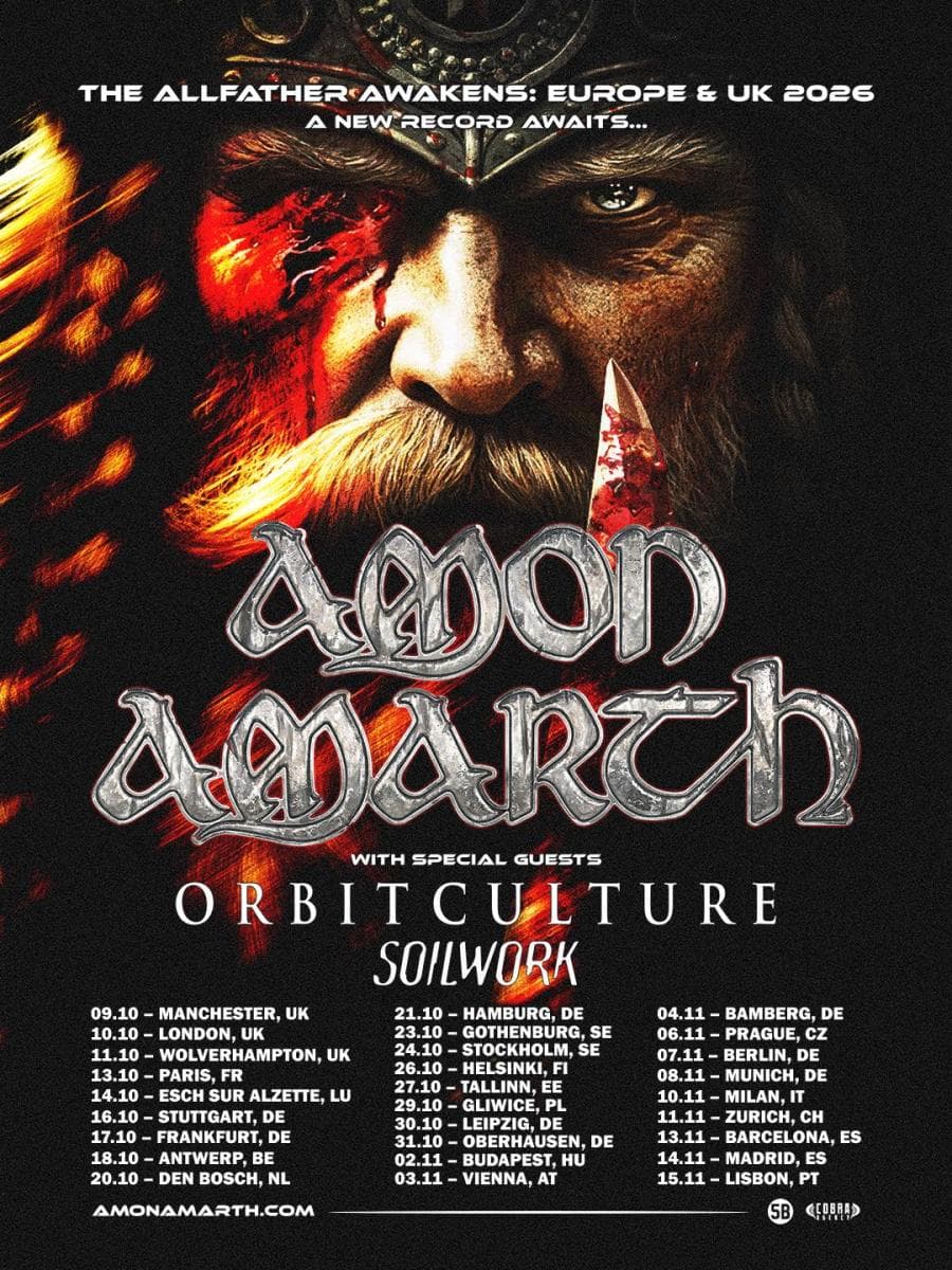 Amon Amarth + Orbit Culture + Soilwork @ Lotto Arena