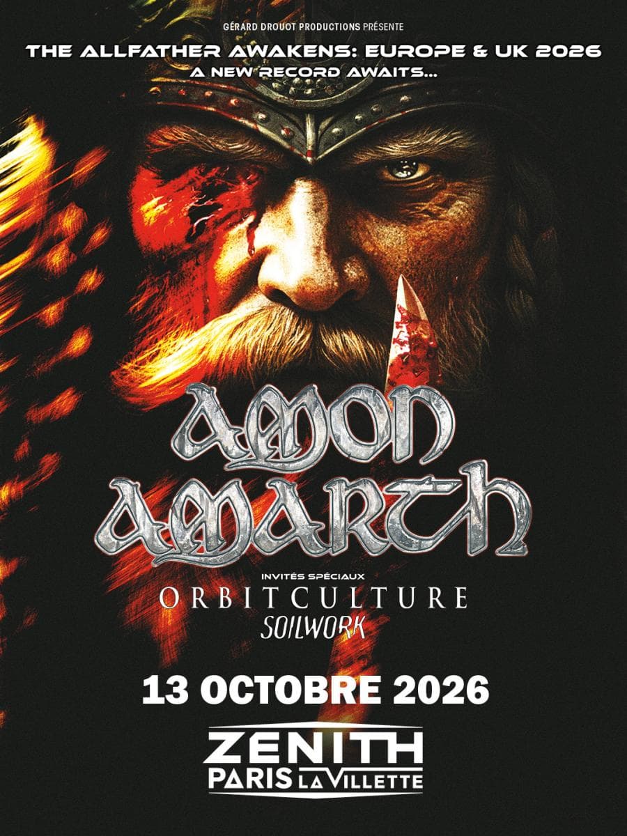 Amon Amarth + Orbit Culture + Soilwork @ Zenith