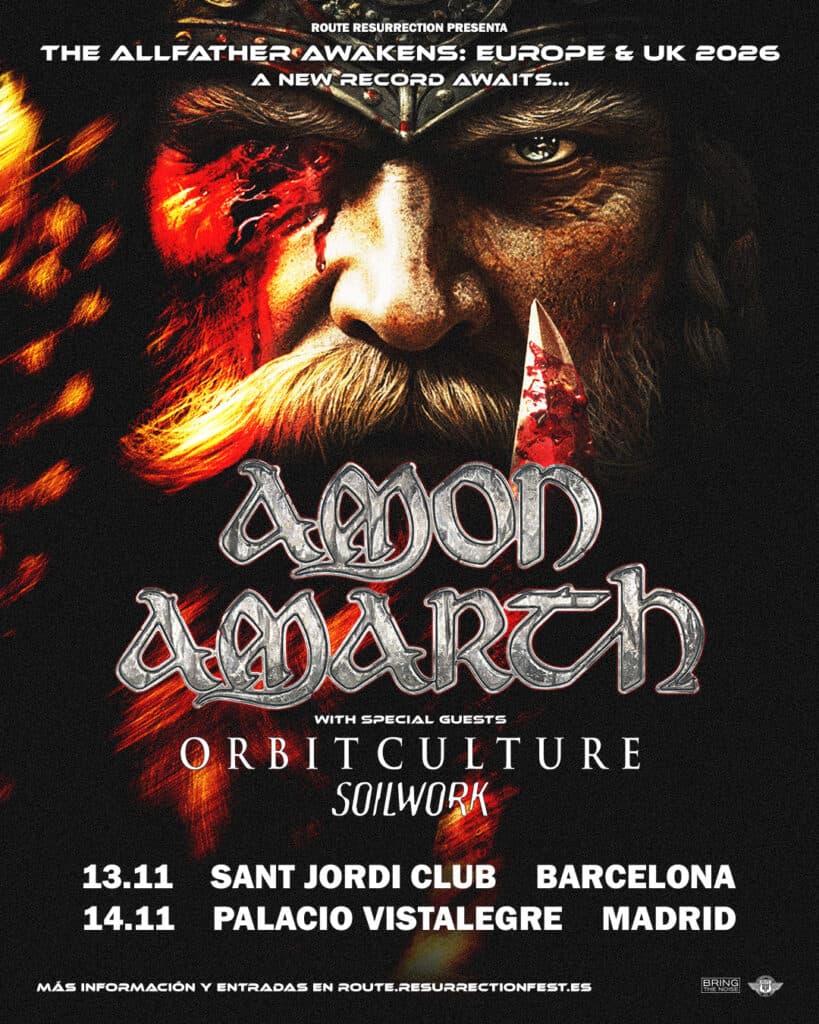 Amon Amarth + Orbit Culture + Soilwork @ Sant Jordi Club