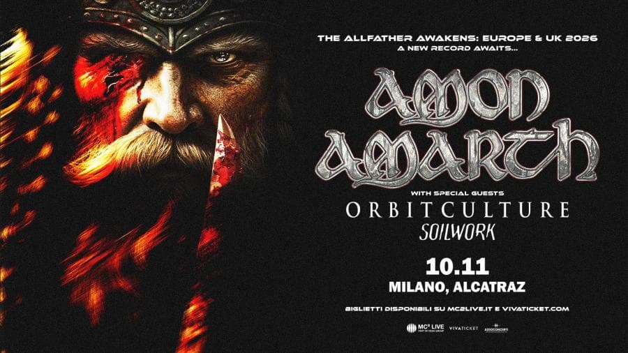 Amon Amarth + Orbit Culture + Soilwork @ Alcatraz