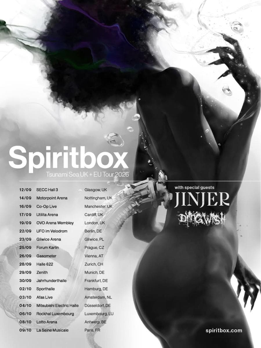 Spiritbox + Dying Wish + Jinjer @ Lotto Arena