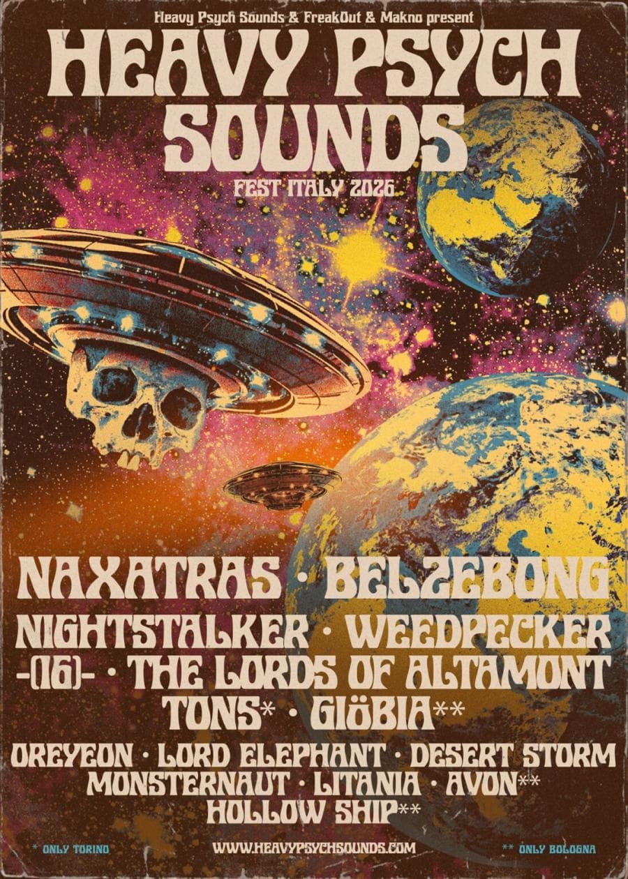 16 + Avon + Belzebong + Desert Storm + Giöbia @ T.P.O.