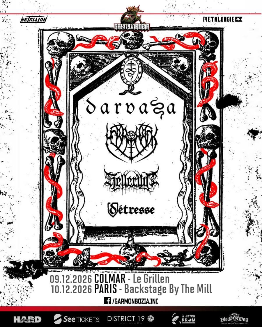 Darvaza + Détresse + Helleruin + Merrimack @ Le Grillen