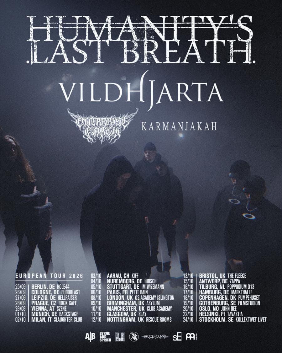 Humanity's Last Breath + Enterprise Earth + Karmanjakah + Vildhjarta @ Le Petit Bain