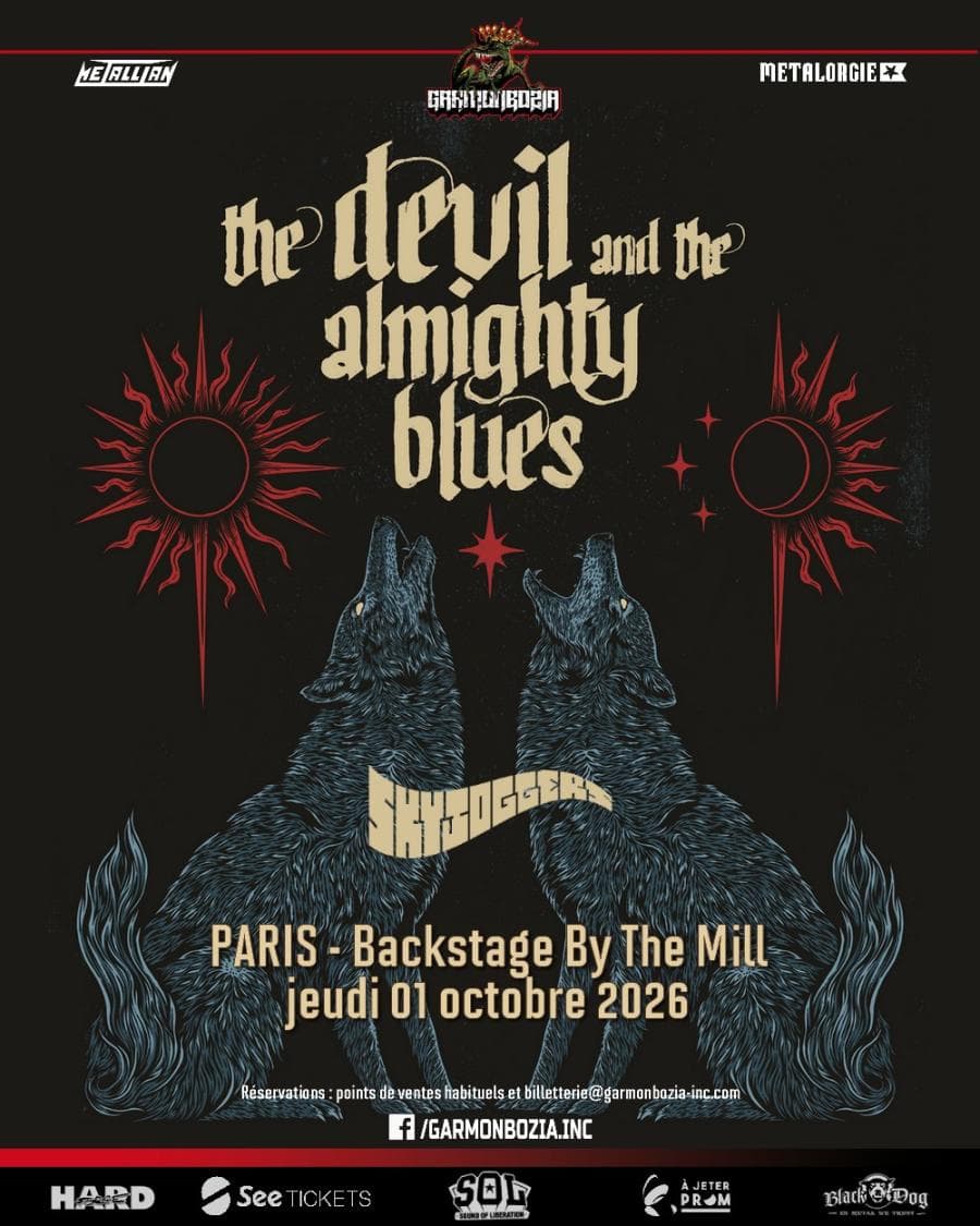 The Devil And The Almighty Blues + Skyjoggers @ Backstage By The Mill