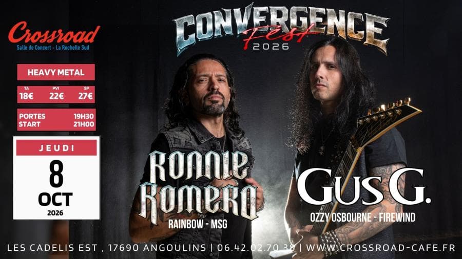 Gus G. + Ronnie Romero @ Crossroad