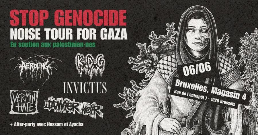 Aerdling + Invictus + Janvier Noir + KxDxG + Vermin Hate @ Magasin 4