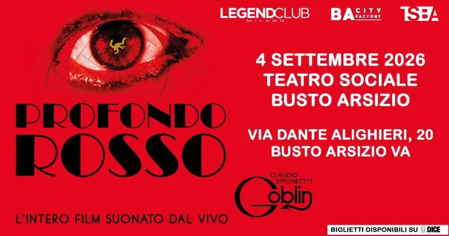 Claudio Simonetti's Goblin @ Teatro Sociale