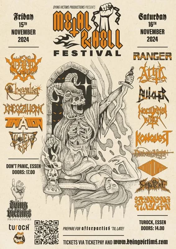 Metal & Hell Festival 2024: Metal extremo en el corazón de Essen