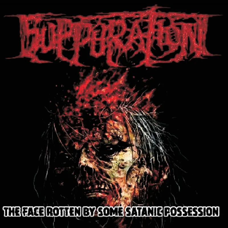 The Face Rotten by Some Satanic Possession cover